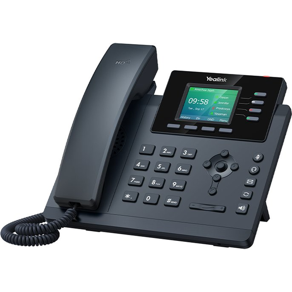 Yealink SIP-T34W IP telefon Fekete 4 sorok LED Wi-Fi