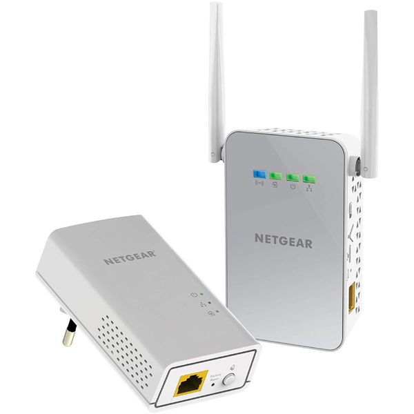NETGEAR PLW1000 1000 Mbit/s Ethernet LAN Wi-Fi Hvid