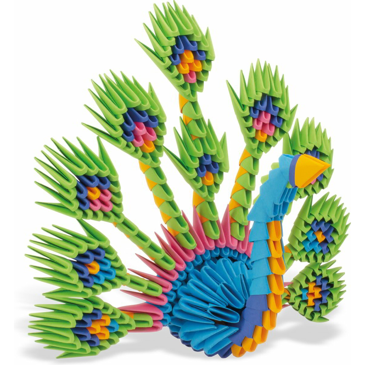 Creagami Art Origami 3D készlet - Páva (502 darabos) (3178738)