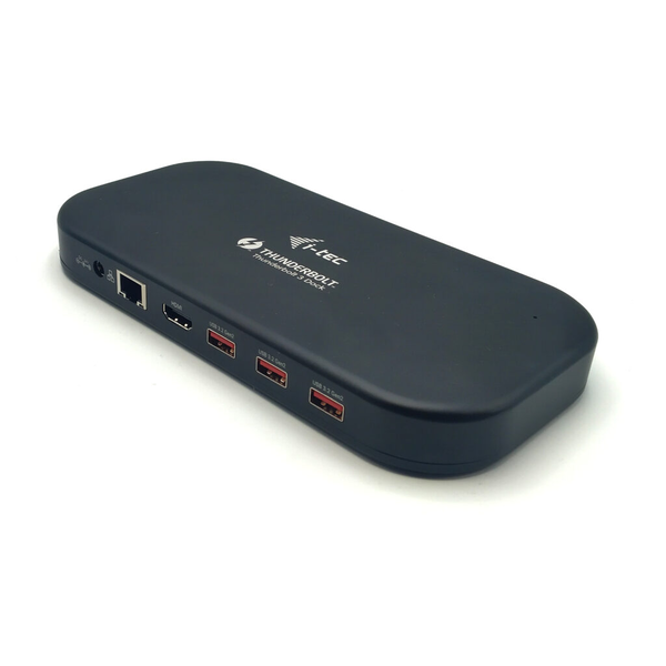 i-tec TB3HDMIDOCKPD dokkoló állomás és port replikátor Vezetékes Thunderbolt 3 Fekete
