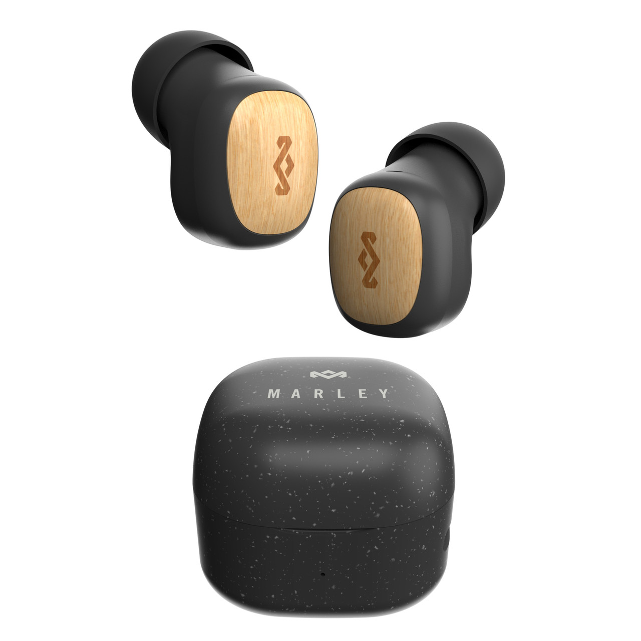 Marley Smile Jamaica Mini Bluetooth Fülhallgató Headset - Fekete (EM-JE124-SB)