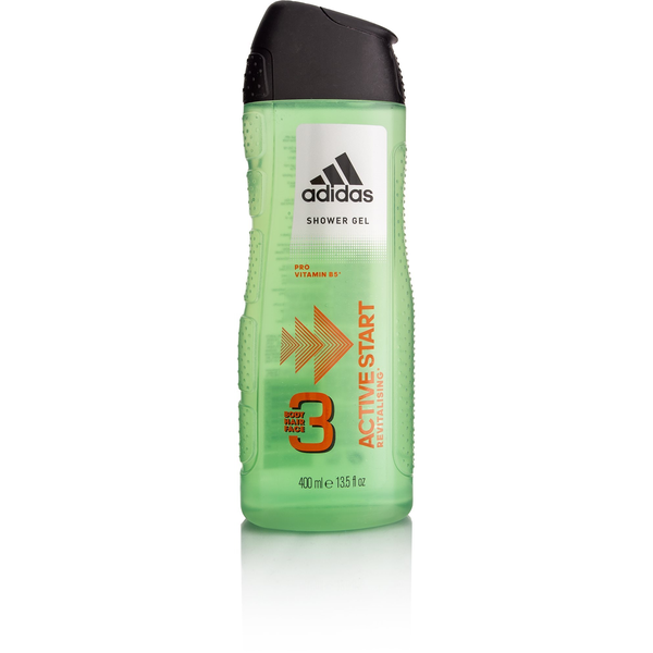ADIDAS        DOCCIA/SHAMPOO 400 ML. ACTIVE START