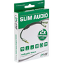 InLine S-99250 audio kábel 0,15 m 3.5mm 2 x 3.5mm Čierna, Strieborná