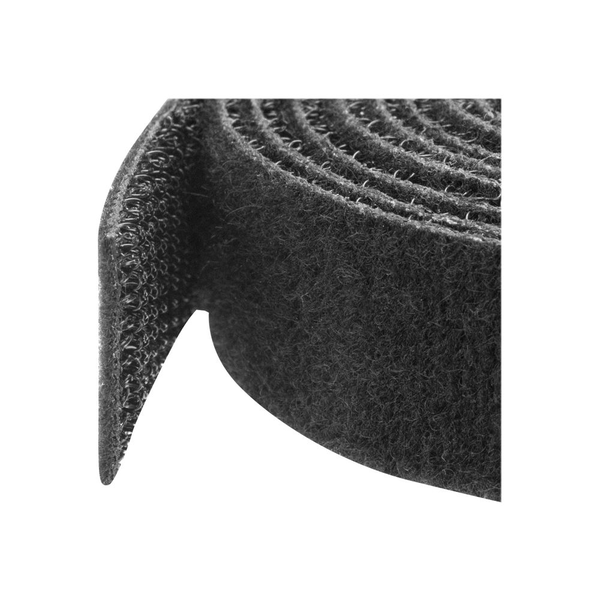 StarTech.com HKLP50 kabelsamler Krog og løkke kabelbinder Nylon Sort 1 stk