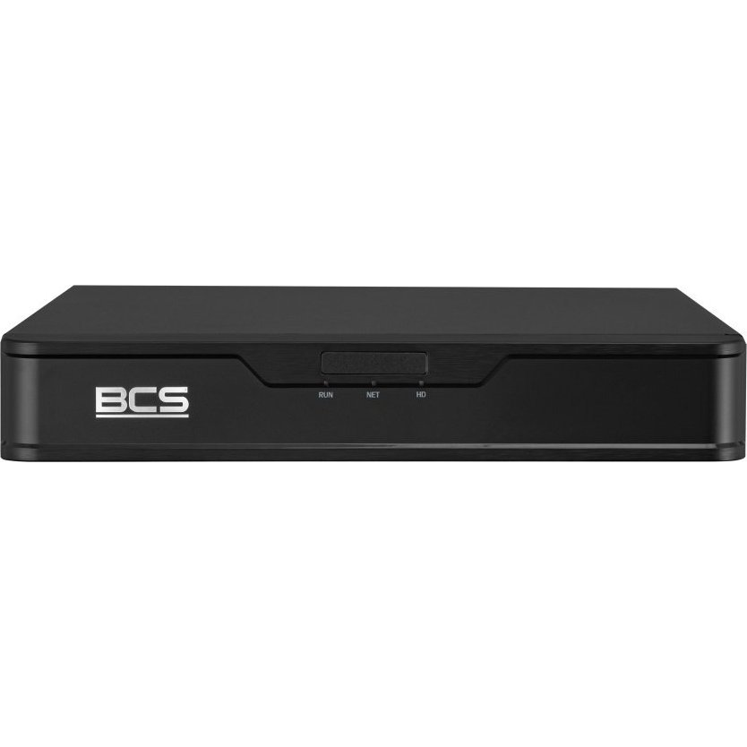 BCS BCS-P-NVR0401-4KE-III 4-csatornás IP felvevő 8MP HDMI 4K-val és audióval (BCS-P-NVR0401-4KE-III)