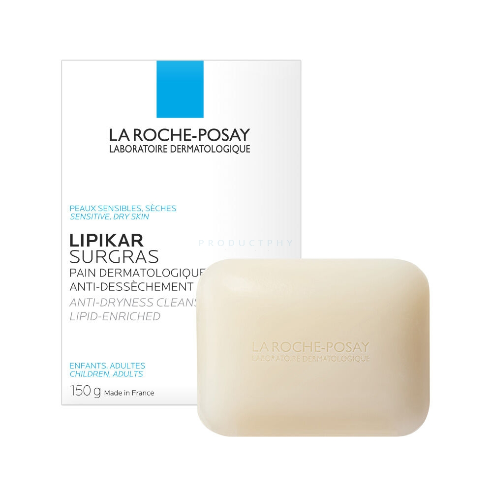 LA ROCHE-POSAY Lipikar Surgras Cleansing Bar 150 g (3433422404533)