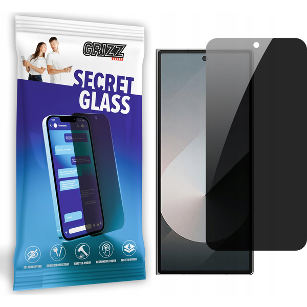  GrizzGlass Szkło prywatyzujące GrizzGlass SecretGlass do Samsung Galaxy Z Fold 6