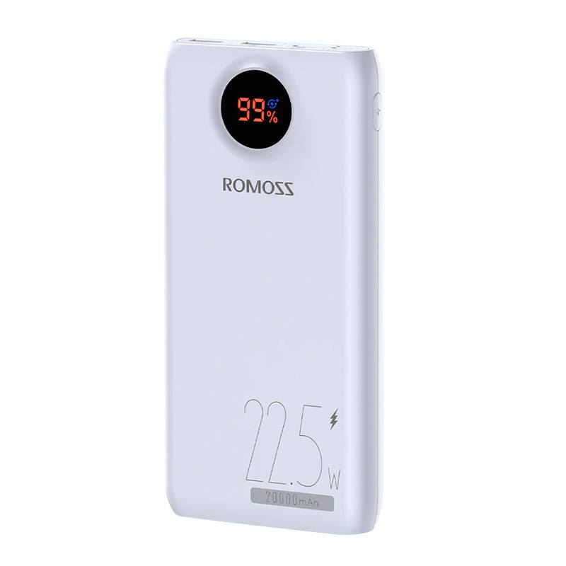Romoss SW20PF Power Bank 20000mAh, 22.5W fehér (PSW20-112-1133H) (PSW20-112-1133H)