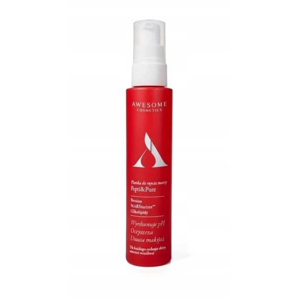 Awesome Cosmetics AWESOME COSMETICS_Pepti&amp|Pure pianka do mycia twarzy 100ml