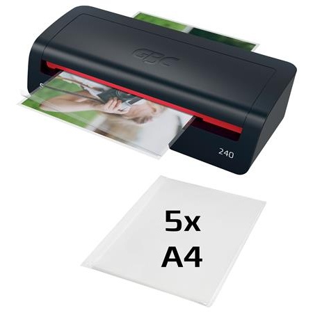 GBC 240 Plastificatrice a caldo 400 mm/min Nero, Rosso