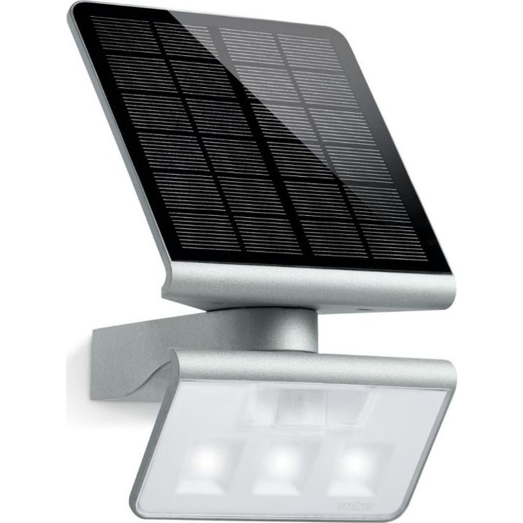 Steinel AUSSENLEUCHTE XSOLAR L-S SI 671013 Napelemes fali fényszóró 1.2 W Melegfehér Ezüst (1838-uniw)