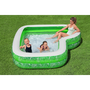 Bestway Tropical Paradise Felfújható gyerek medence - 231x231x51 cm
