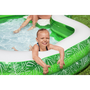 Bestway Tropical Paradise Felfújható gyerek medence - 231x231x51 cm