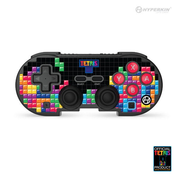 Hyperkin Pixel Art Limited Tetris Edition Vezeték nélküli kontroller - Fekete (PC/Nintendo Switch/Android/iOS)