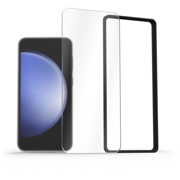 AlzaGuard 2.5D Glass EasyFit 2 Pack Samsung Galaxy A54 5G / S23 FE üvegfólia + felhelyező keret