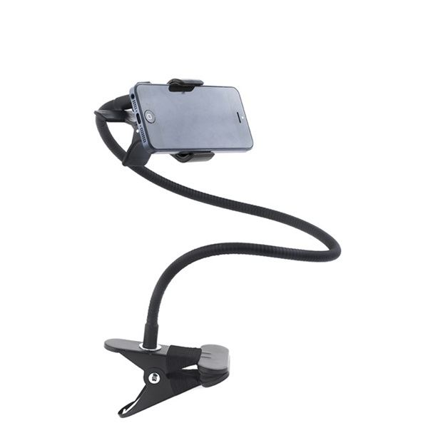 Kikkerland gooseneck telefontartó fekete (US84) (US84)