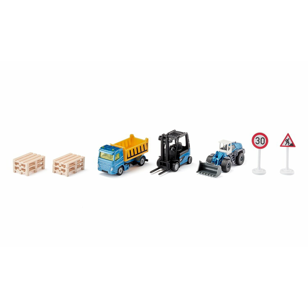 Siku 6336 zmenšený model Súprava Stavenisko predmontovaný