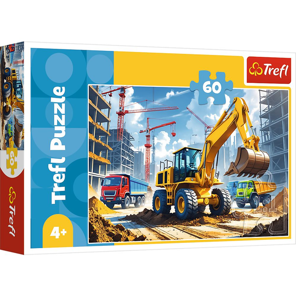 Trefl 17406 puzzle 60 pz Veicoli