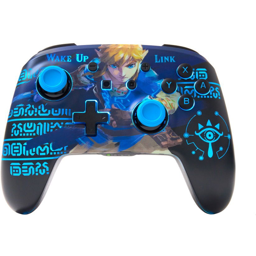 PowerA Enhanced Wireless Controller - Nintendo Switch Lumectrával - The Legend of Zelda - Wake Up (NSGP0363-01)