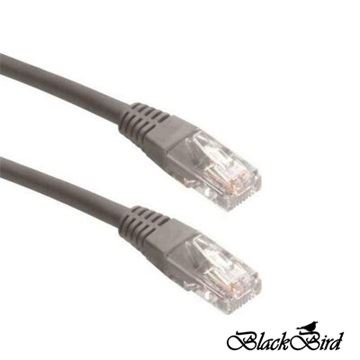 BLACKBIRD Kábel Patch UTP CAT.6 2m Szürke (BH1230) (BH1230)