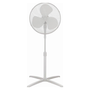 Вентилатор със стойка Midea FS40-20M, 40 W, 40 см диаметър, 3 скорости, Въздушен поток: 30 м³/мин, Механичен, Осцилация, Регулируема височина 120 см, Бял