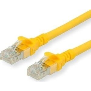  Roline ROLINE - Patch- Cable - RJ- 45 (M) to RJ- 45 (M) - 20 m - UTP - CAT 6a - halogen free, shaped, stranded - yellow (21.15.2729)