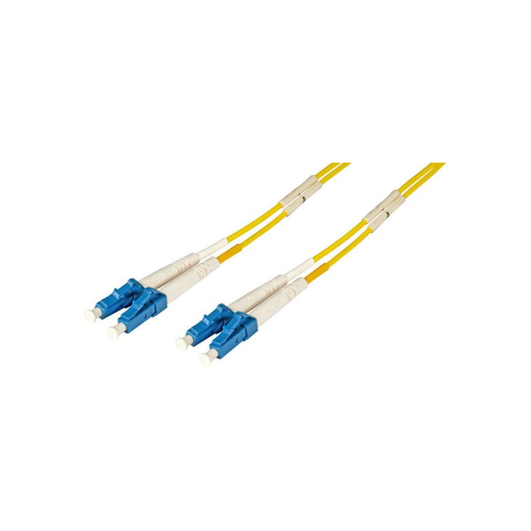 EFB Duplex Jumper LC-LC 9/125, OS2, LSZH, gelb, 2.0mm, 30m
