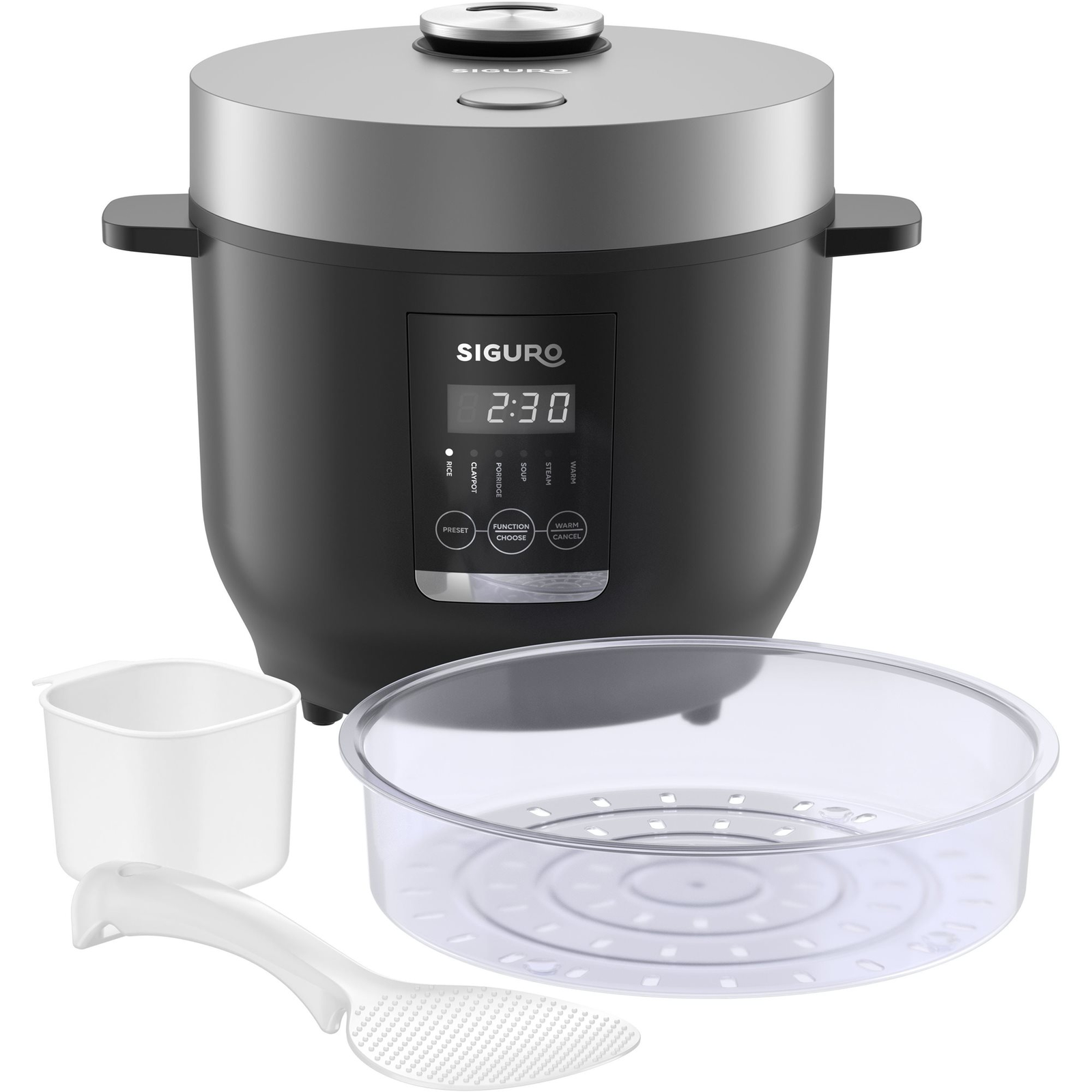 Siguro RC-R700B Rice Master Digital, pároló kosárral (SGR-RC-R700B)