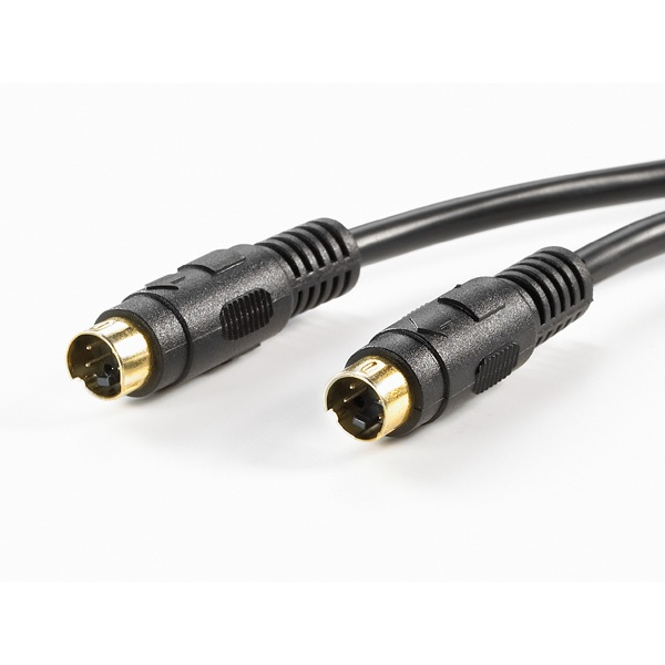 VALUE S-Video Kabel, schwarz, 3 m