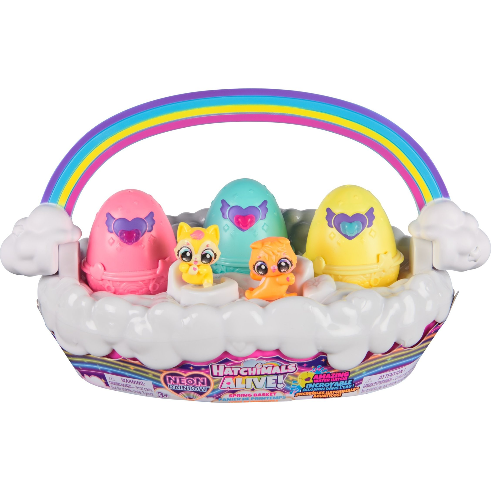 Hatchimals Alive Neon Rainbow Spring Basket (6072741)