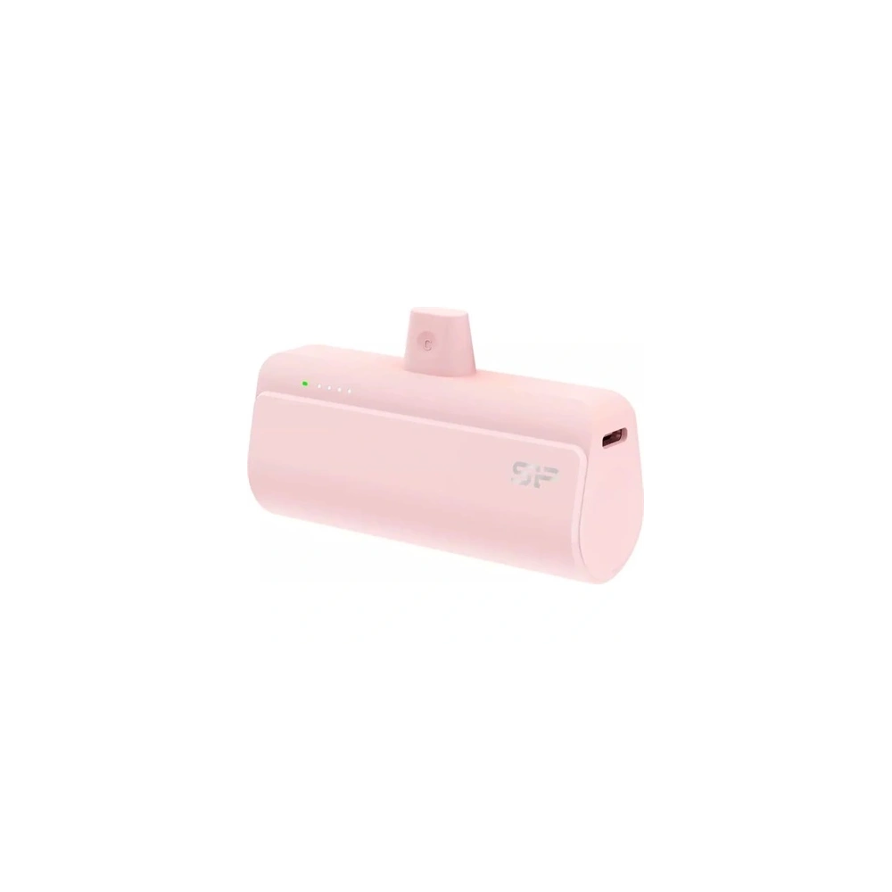 Външна батерия Silicon Power QD50 5000 mAh — SP5K0MAPBKQD500P, розова