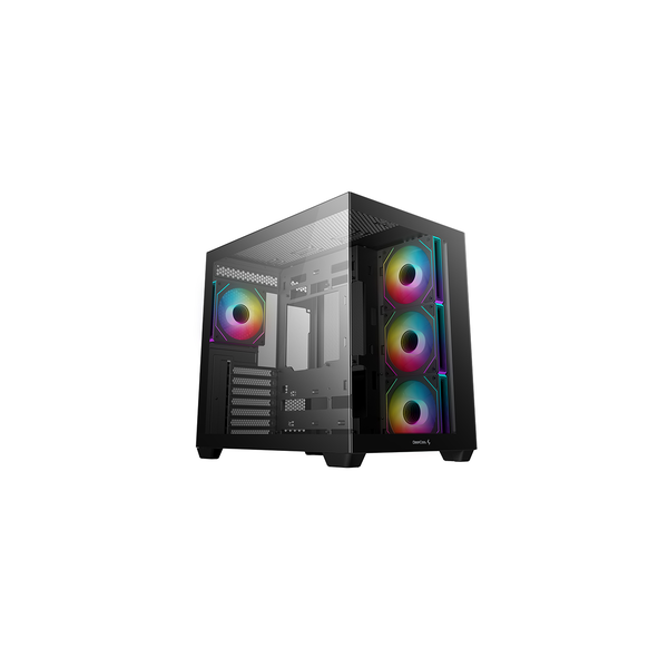 DeepCool CG530 4F Midi Tower Μαύρος (Μαύρο)