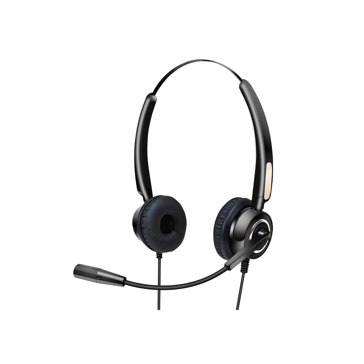 Urban Factory Movee USB-A Call Center Sztereo Headset - Fekete (HBV01UF)