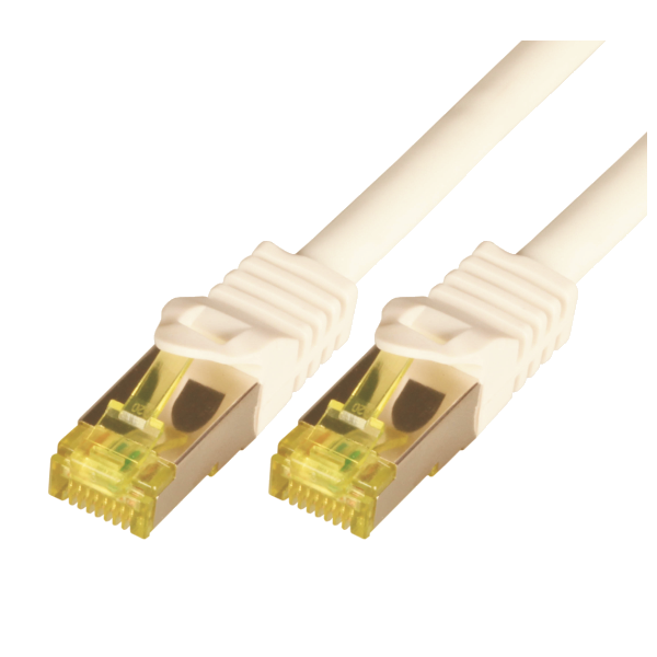 M-Cab 0.25m CAT7 S-FTP síťový kabel 0,25m S/FTP (S-STP) Bílý