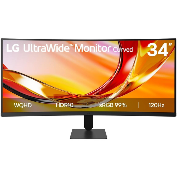LG 34U601B-B computer monitor 86,4 cm (34") 3440 x 1440 Pixels Dual WQHD LCD Zwart