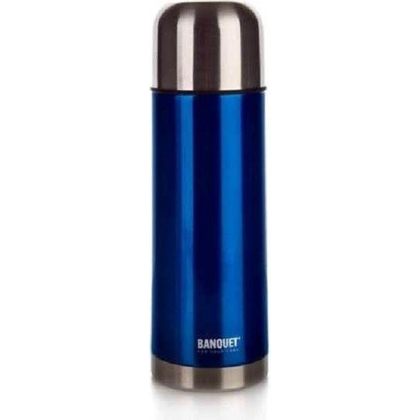BANQUET Avanza Blue rozsdamentes acél termosz A00614, kék (A00614)