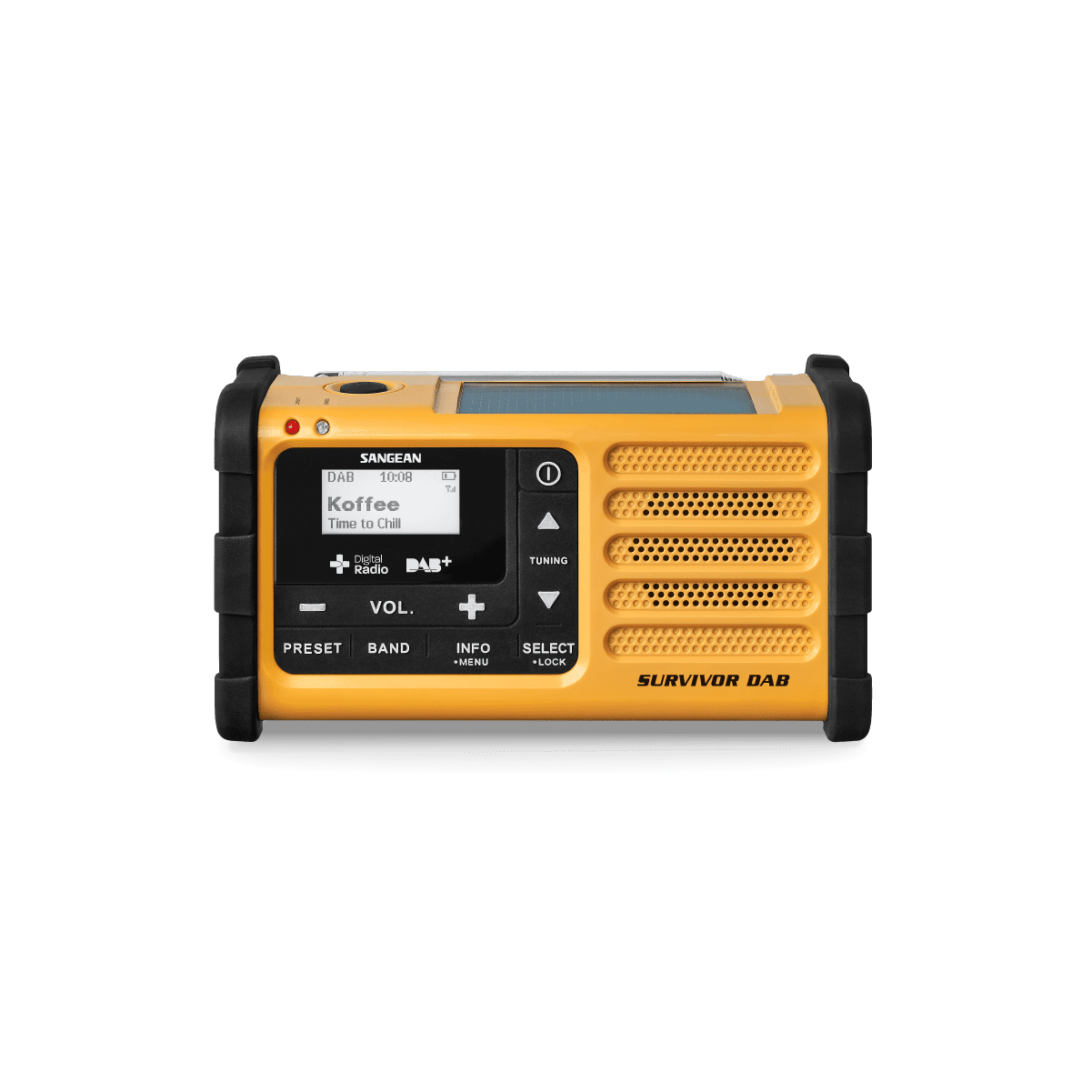 Sangean MMR-88 DAB Rádió - Sárga (MMR-88DAB+)