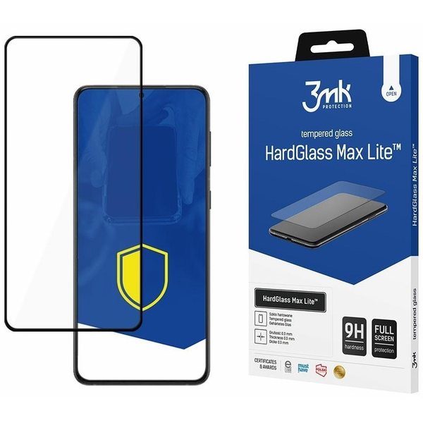 Фолио 3MK HardGlass Max Lite Xiaomi 12T Pro Черен