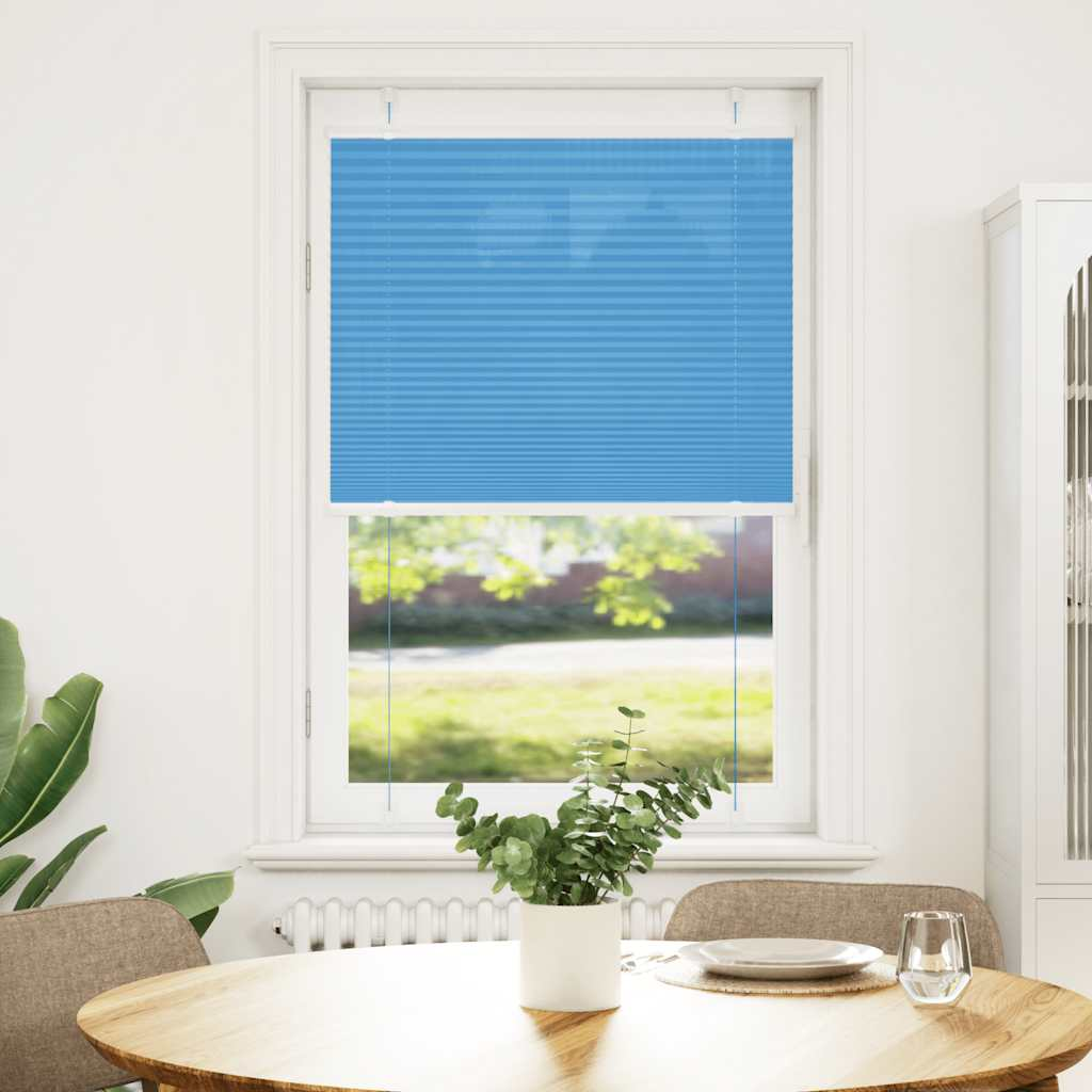 pliszírozott redőny kék 70x100 cm szövetszélesség 69,4 cm (4015171)