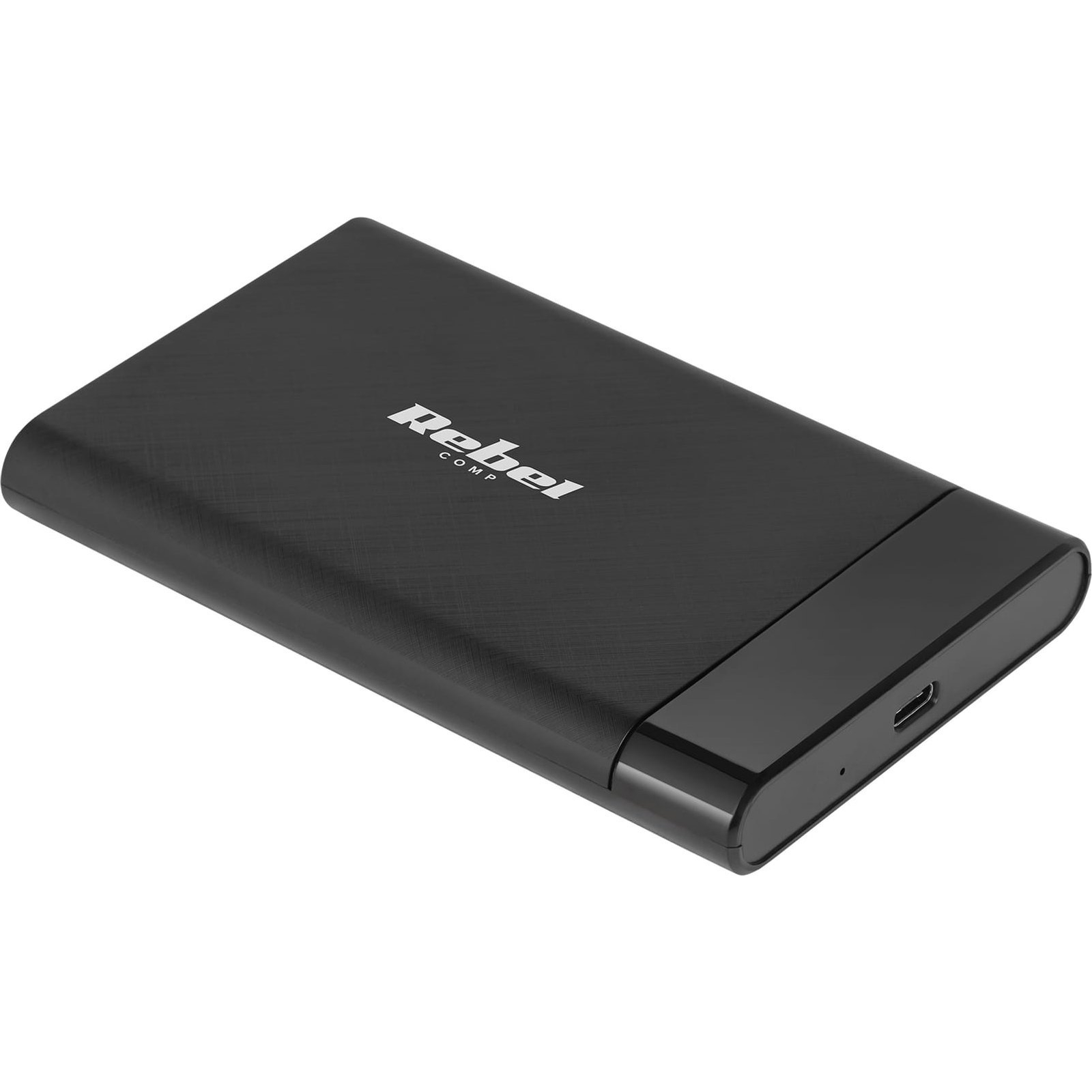 2.5 SATA USB C 3.1 Rebel Alumínium Meghajtóház (KOM1200)