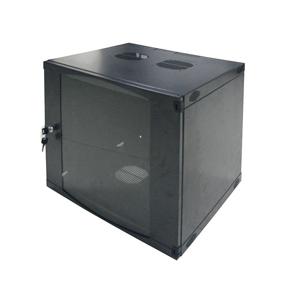 LogiLink W09F64B rack Da parete Nero, Grigio