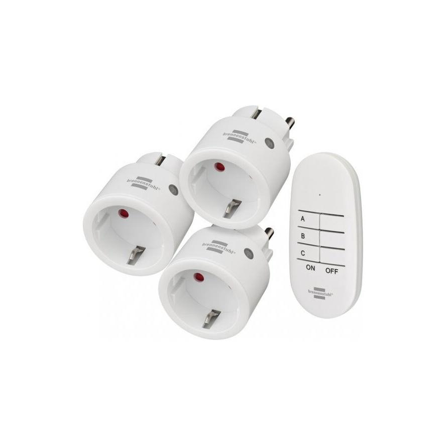 Brennenstuhl Comfort-Line Mini 3+1 Távirányítós aljzatkészlet (1507070)