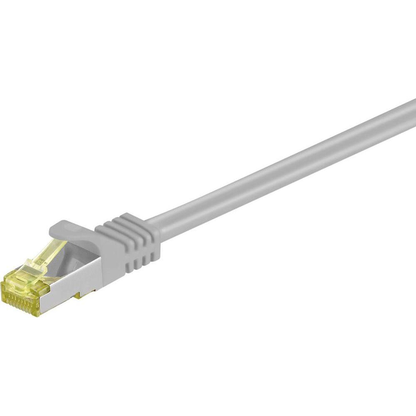 RJ-45/RJ-45, kat.7, S/FTP, szary, 0.25m (91567)