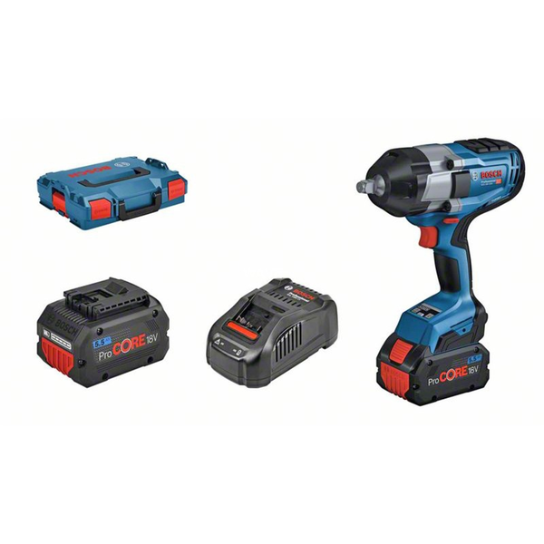 Bosch GDS 18V-1000 Professional 1750 RPM Schwarz, Blau