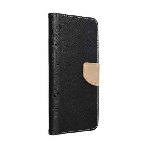 Fancy Samsung Galaxy S22+ fliptok fekete-aranyszínű (65107) (65107)