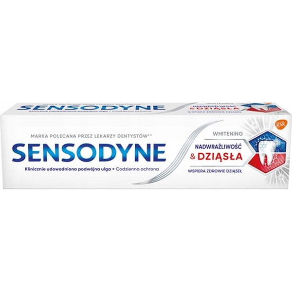 Sensodyne Sensitive Gum & Whitening fogkrém 75ml