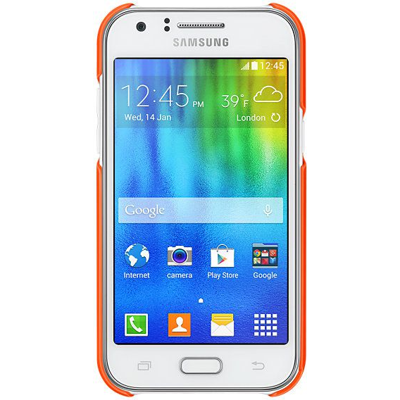 Zadní Kryt Samsung pro Samsung Galaxy J1 oranžový
