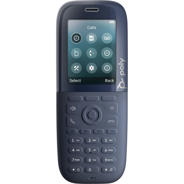 Poly Rove Single/Dual Cell DECT 1880-1900 MHz B2 Base Station and 30 Phone Handset Kit DECT telefón ID volajúceho Čierna