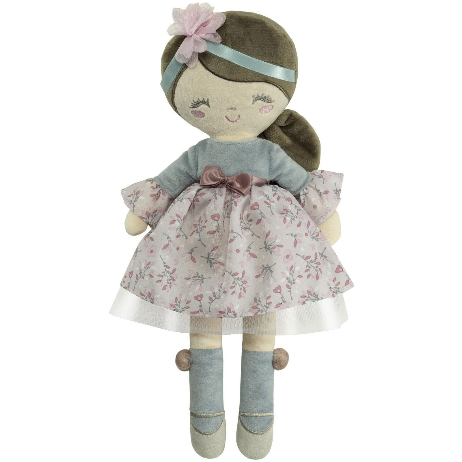 DeCuevas 20045 PROVENZA Plüss játékbaba bölcsővel - 36 cm (4897022200459)