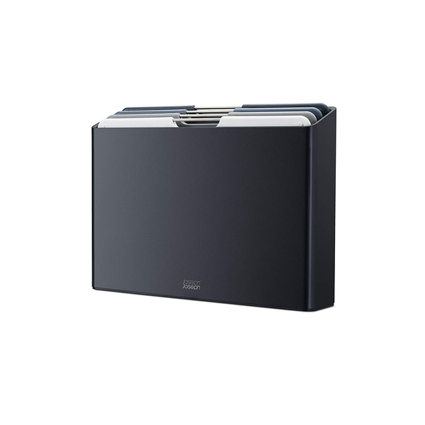 Juego De Tablas De Cortar Folio™ De 4 Piezas En Gris, Grande, Codificadas Por Colores, Antideslizantes, Apta Para Lavavajillas.